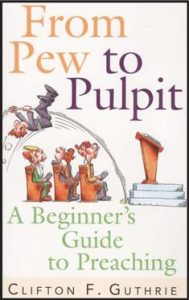 book cover: from pew to pulpit